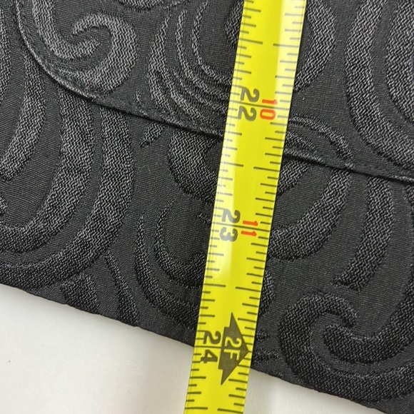 Norton McNaughton Raised Embossed Black Damask Blazer - Picture 11 of 15